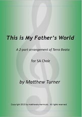 This is My Father's World SA choral sheet music cover
